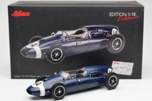 Cooper T51 Climax #14 S. Moss Italian GP Winner 1959 Schuco 1:18 450032600 Metal — billede 8 af 8