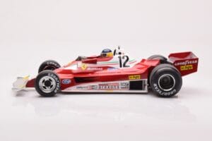 Ferrari 312 T2B #12 C. Reutemann Swedish GP 1977 MCG 1:18 MCG18625F Metal — billede 3 af 6