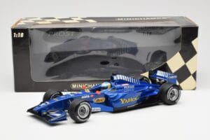 Prost AP03 Peugeot #15 N. Heidfeld F1 Showcar 2000 Minichamps 1:18 180000085 Resin — billede 6 af 6