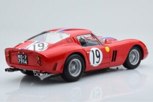 Ferrari 250 GTO #19 24 Hours of Le Mans 1962 Kyosho 1:18 08438A Metal — billede 3 af 10