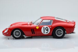 Ferrari 250 GTO #19 24 Hours of Le Mans 1962 Kyosho 1:18 08438A Metal — billede 4 af 10