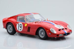 Ferrari 250 GTO #19 24 Hours of Le Mans 1962 Kyosho 1:18 08438A Metal — billede 6 af 10
