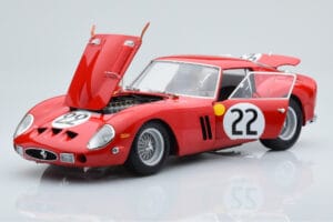 Ferrari 250 GTO #22 24 Hours of Le Mans 1962 Kyosho 1:18 08438B Metal — billede 2 af 10