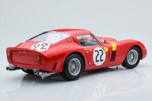 Ferrari 250 GTO #22 24 Hours of Le Mans 1962 Kyosho 1:18 08438B Metal — billede 3 af 10