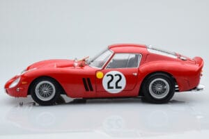 Ferrari 250 GTO #22 24 Hours of Le Mans 1962 Kyosho 1:18 08438B Metal — billede 4 af 10