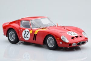 Ferrari 250 GTO #22 24 Hours of Le Mans 1962 Kyosho 1:18 08438B Metal — billede 6 af 10