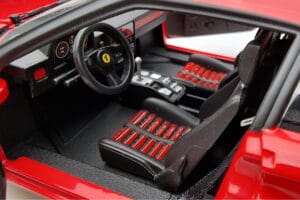 Ferrari 288 GTO Rød Hot Wheels 1:18 J8248-0510 Metal — billede 7 af 10
