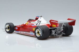Ferrari 312 T2 B #21 G. Villeneuve Canadian GP 1977 MCG 1:18 MCG18623F Metal — billede 5 af 6