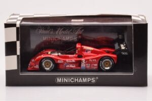 Ferrari 333 SP #3 Y. Dalmas / S. Johansson / Evans / Velez Sebring 12 Hours Winner 1997 Minichamps 1:43 430977603 Metal — billede 4 af 4
