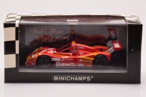 Ferrari 333 SP #3 Moretti Racing G. Moretti / D. Theys / M. Baldi 24 Hours of Le Mans 1997 Minichamps 1:43 430977693 Metal — billede 4 af 4