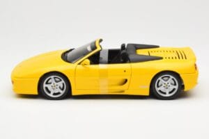 Ferrari F355 Spider Gul UT Models 1:18 180074031 Metal — billede 3 af 6