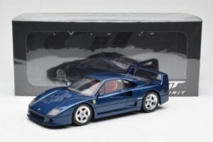 Ferrari F40 Blå GT Spirit 1:18 GT914 Resin — billede 6 af 6