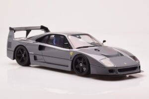 Ferrari F40 Competizione Nardo Grå GT Spirit 1:18 GT442 Resin — billede 4 af 6