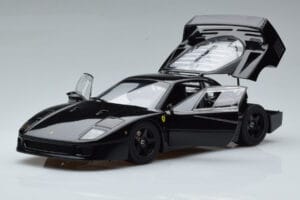 Ferrari F40 Lightweight Sort Kyosho 1:18 08412BK Metal — billede 2 af 12