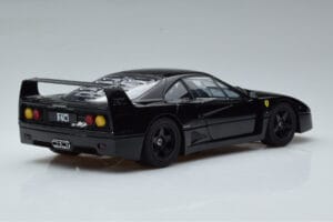 Ferrari F40 Lightweight Sort Kyosho 1:18 08412BK Metal — billede 3 af 12