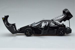 Ferrari F40 Lightweight Sort Kyosho 1:18 08412BK Metal — billede 4 af 12
