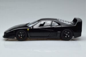 Ferrari F40 Lightweight Sort Kyosho 1:18 08412BK Metal — billede 5 af 12