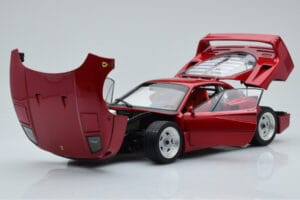 Ferrari F40 Rød Metallic Asia Exclusive Kyosho 1:18 08416RM-G Metal — billede 2 af 14