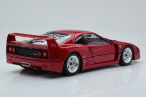 Ferrari F40 Rød Metallic Asia Exclusive Kyosho 1:18 08416RM-G Metal — billede 3 af 14