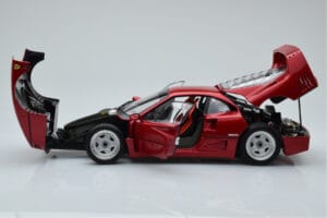 Ferrari F40 Rød Metallic Asia Exclusive Kyosho 1:18 08416RM-G Metal — billede 4 af 14