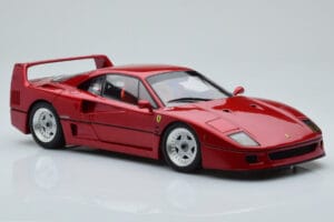 Ferrari F40 Rød Metallic Asia Exclusive Kyosho 1:18 08416RM-G Metal — billede 7 af 14