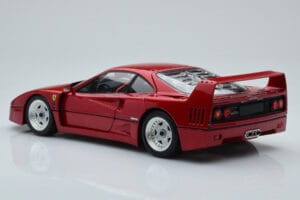 Ferrari F40 Rød Metallic Asia Exclusive Kyosho 1:18 08416RM-G Metal — billede 8 af 14