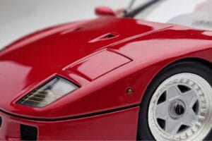 Ferrari F40 Rød Metallic Asia Exclusive Kyosho 1:18 08416RM-G Metal — billede 9 af 14