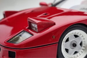 Ferrari F40 Rød Metallic Asia Exclusive Kyosho 1:18 08416RM-G Metal — billede 10 af 14