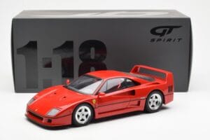 Ferrari F40 Rød GT Spirit 1:18 GT291 Resin — billede 5 af 5