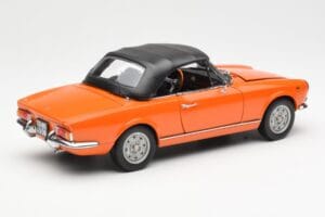 Fiat 124 BS Orange Sun Star 1:18 4906 Metal — billede 3 af 8