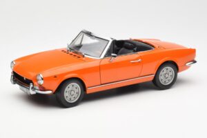 Fiat 124 BS Orange Sun Star 1:18 4906