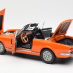 Fiat 124 BS Orange Sun Star 1:18 4906 - image 5 of 8