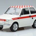 Fiat 126 Abarth Hvid MCG 1:18 MCG18325 Metal