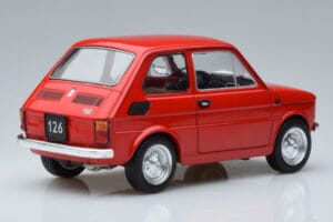 Fiat 126 Rød MCG 1:18 MCG18323 Metal — billede 2 af 6