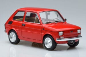 Fiat 126 Rød MCG 1:18 MCG18323 Metal — billede 4 af 6