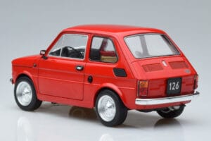 Fiat 126 Rød MCG 1:18 MCG18323 Metal — billede 5 af 6