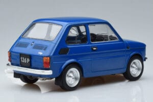Fiat 126P Blå MCG 1:18 MCG18324 Metal — billede 2 af 6