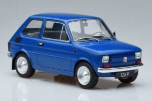 Fiat 126P Blå MCG 1:18 MCG18324 Metal — billede 4 af 6