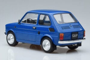 Fiat 126P Blå MCG 1:18 MCG18324 Metal — billede 5 af 6