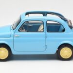 Fiat Nuova 500 Celeste Blå Kyosho 1:18 08966LB - image 4 of 8