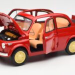 Fiat Nuova 500 Coral Rød Kyosho 1:18 08966R - image 2 of 8