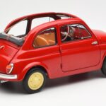 Fiat Nuova 500 Coral Rød Kyosho 1:18 08966R - image 3 of 8