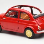 Fiat Nuova 500 Coral Rød Kyosho 1:18 08966R - image 7 of 8