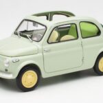 Fiat Nuova 500 Clear Grøn Kyosho 1:18 08966LG
