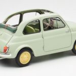 Fiat Nuova 500 Clear Grøn Kyosho 1:18 08966LG - image 3 of 8
