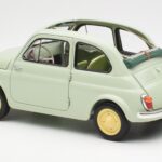 Fiat Nuova 500 Clear Grøn Kyosho 1:18 08966LG - image 7 of 8