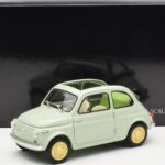 Fiat Nuova 500 Clear Grøn Kyosho 1:18 08966LG - image 8 of 8