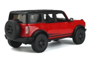 Ford Bronco 4-Door Wildtrak Rød GT Spirit 1:18 GT360 Resin — billede 2 af 5