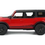 Ford Bronco 4-Door Wildtrak Rød GT Spirit 1:18 GT360 - image 3 of 5