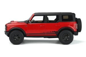 Ford Bronco 4-Door Wildtrak Rød GT Spirit 1:18 GT360 Resin — billede 3 af 5